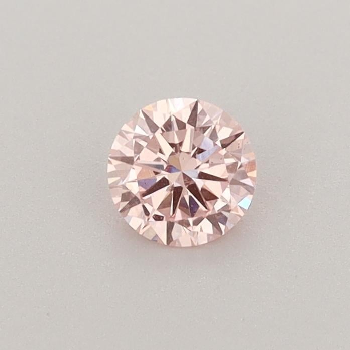 0.28 Ct. Fancy Intense Pink Round Lab Grown Diamond