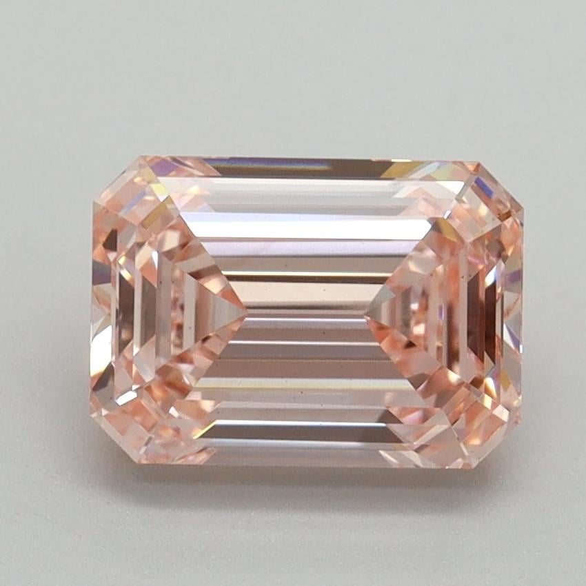2.05 Ct. Fancy Vivid Pink Emerald Lab Grown Diamond
