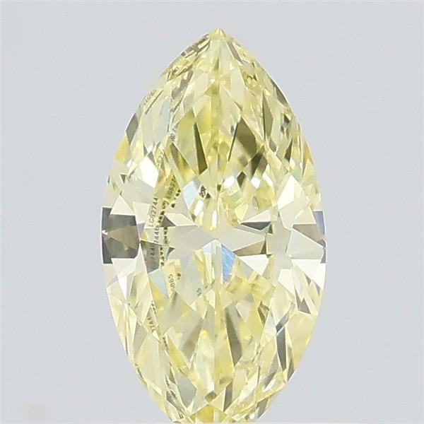 0.35 Ct. Fancy Yellow Marquise Lab Grown Diamond