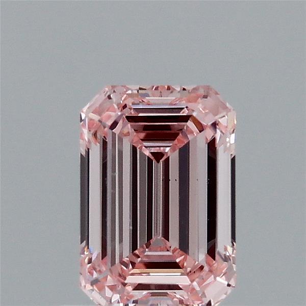 0.97 Ct. Fancy Intense Pink Emerald Lab Grown Diamond