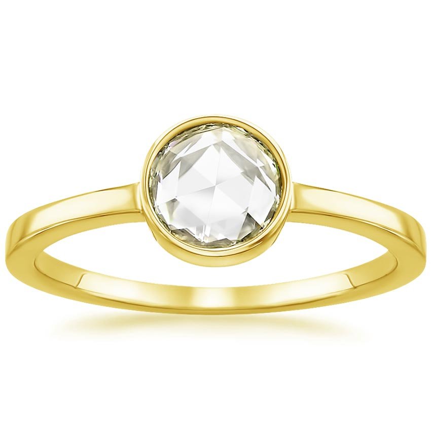 Rosebud Diamond Ring (1/2 ct. tw.) in 18K Yellow Gold | Brilliant Earth