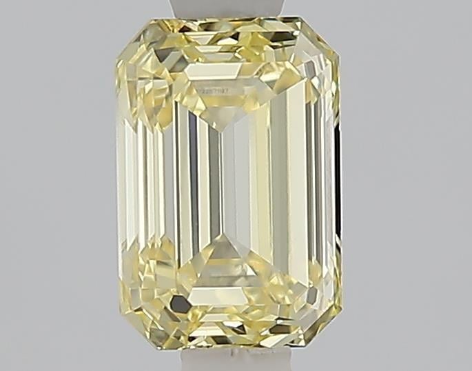 1.03 Ct. Fancy Intense  Yellow Emerald Lab Grown Diamond