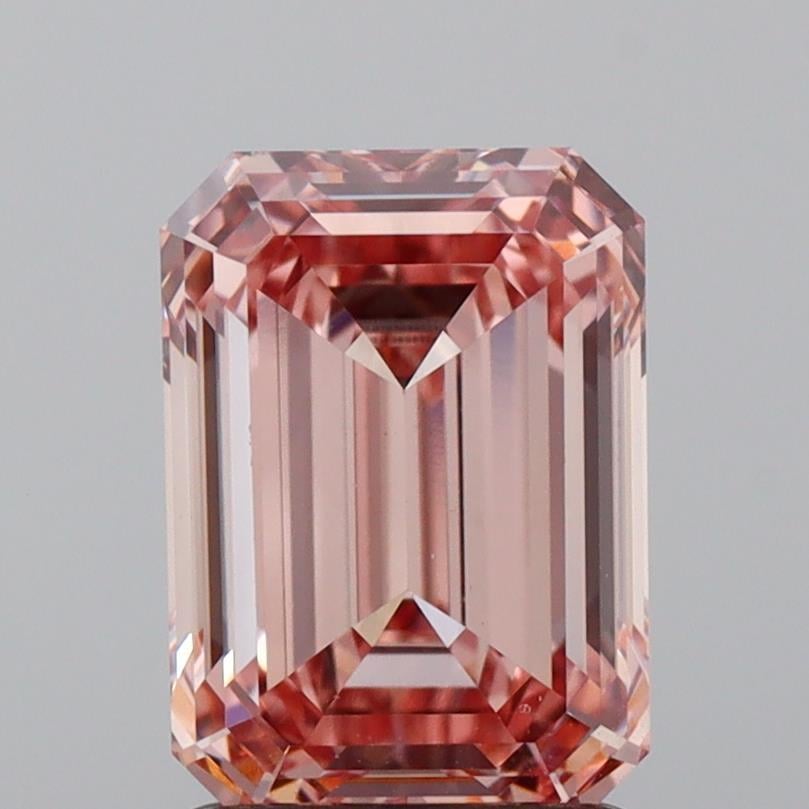 1.81 Ct. Fancy Intense  Pink Emerald Lab Grown Diamond