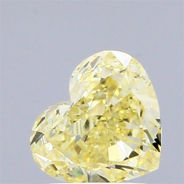 1.22 Ct. Fancy Intense  Yellow Heart Lab Grown Diamond