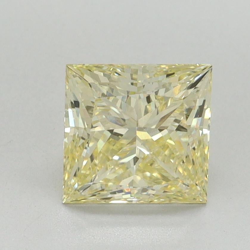 1.58 Ct. Fancy Yellow Princess Lab Grown Diamond