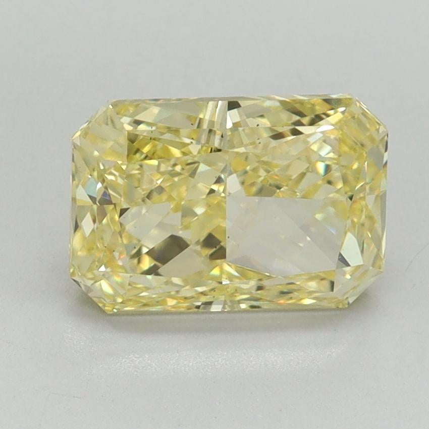 2.04 Ct. Fancy Vivid Yellow Radiant Lab Grown Diamond