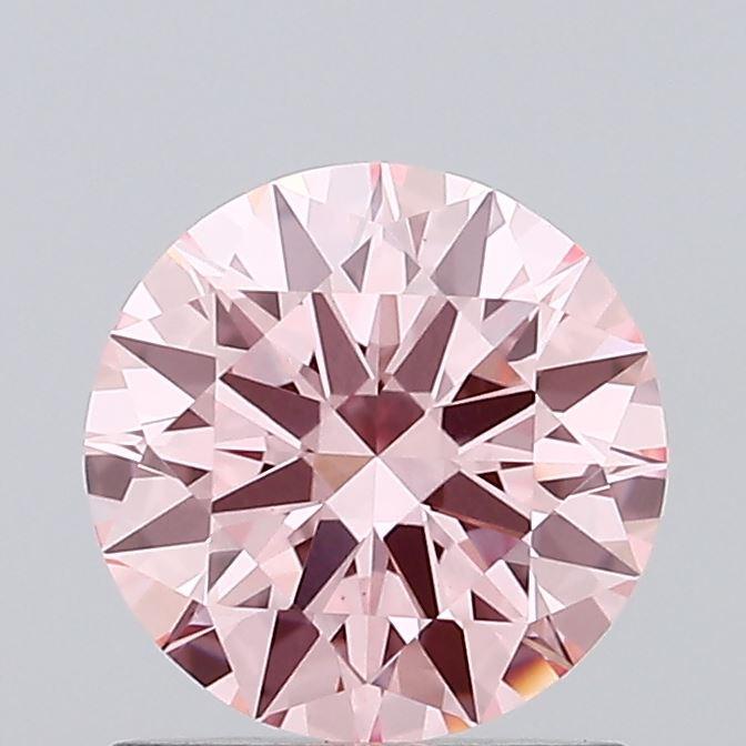 1.05 Ct. Fancy Vivid Pink Round Lab Grown Diamond