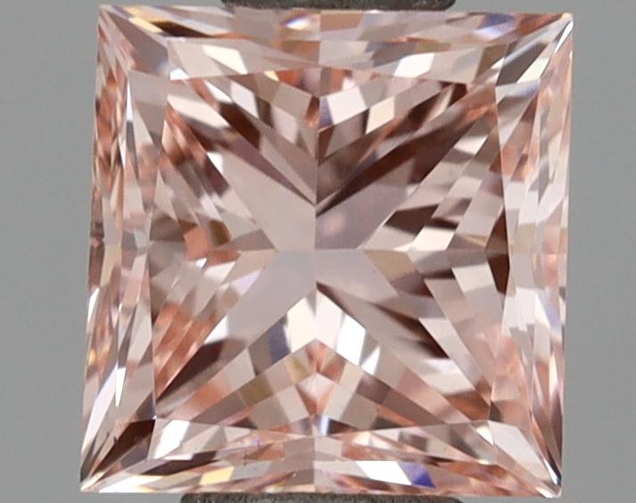 1.00 Ct. Fancy Intense Pink Princess Lab Grown Diamond