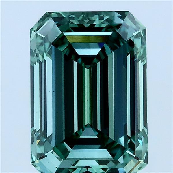 2.27 Ct. Fancy Vivid Green Emerald Lab Grown Diamond