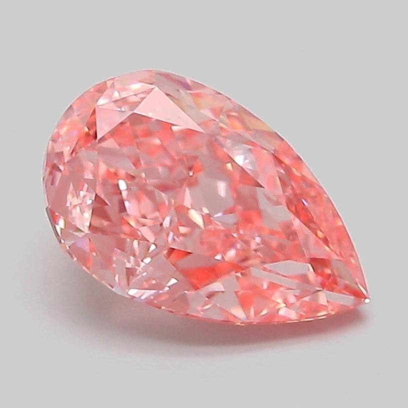 2.08 Ct. Fancy Pink Pear Lab Grown Diamond