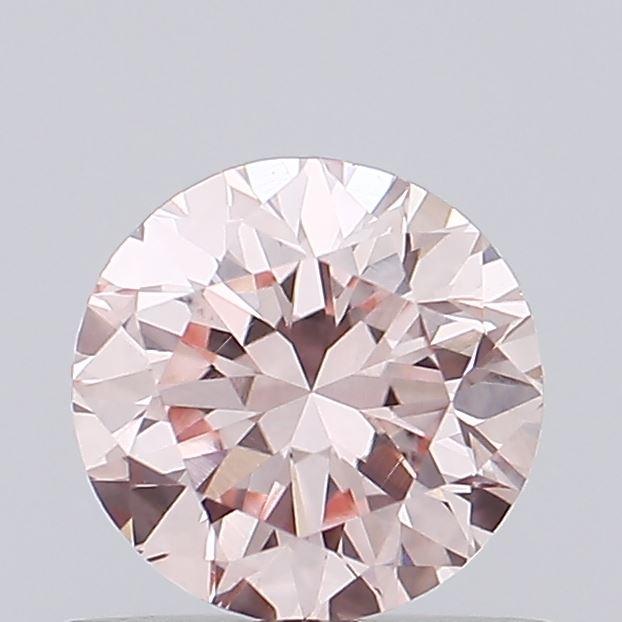 0.58 Ct. Fancy Intense Pink Round Lab Grown Diamond