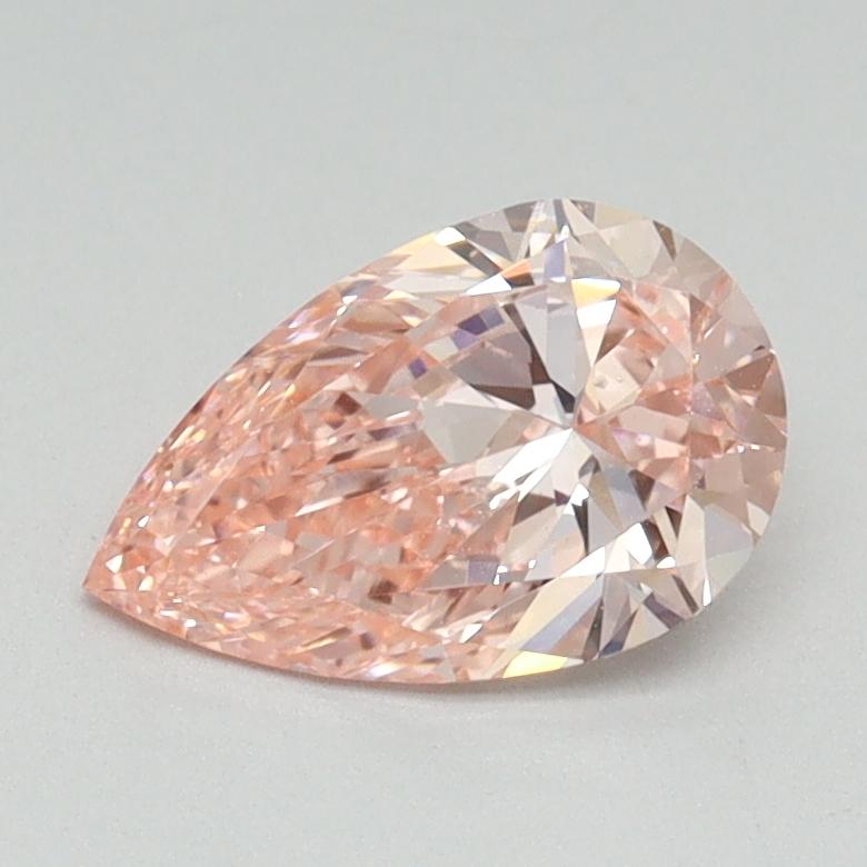 1.00 Ct. Fancy Intense Pink Pear Lab Grown Diamond