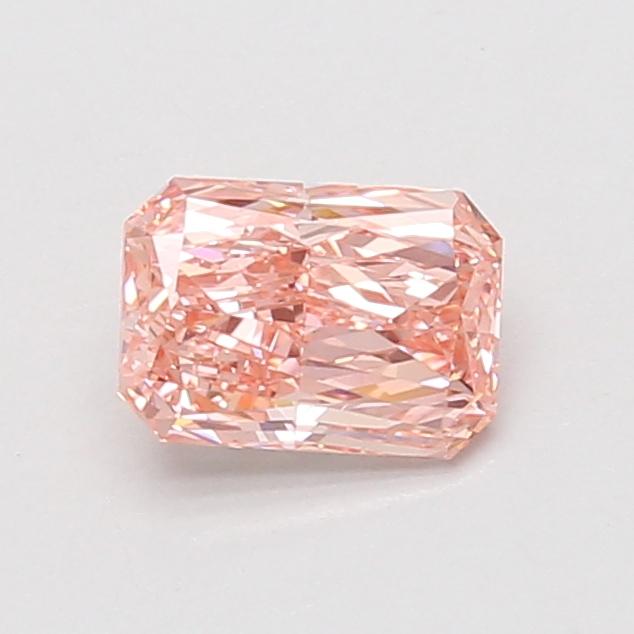 0.85 Ct. Fancy Vivid Pink Radiant Lab Grown Diamond