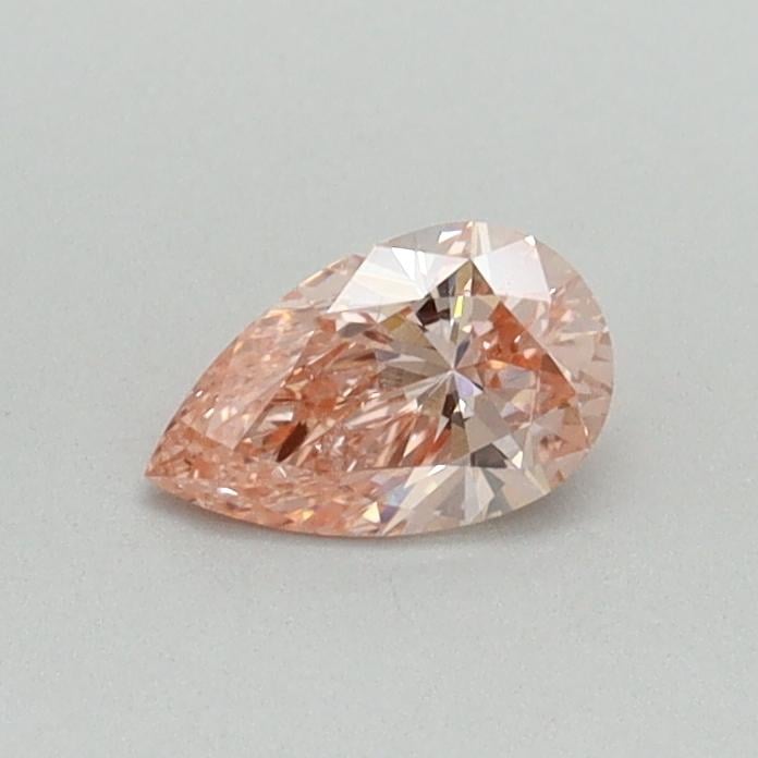 0.30 Ct. Fancy Vivid Pink Pear Lab Grown Diamond