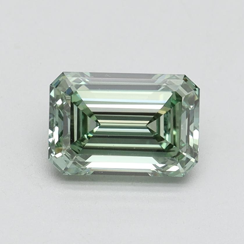 1.06 Ct. Fancy Vivid Green Emerald Lab Grown Diamond