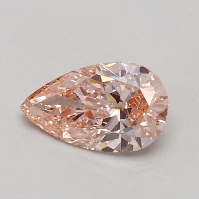 0.31 Ct. Fancy Intense Pink Pear Lab Grown Diamond