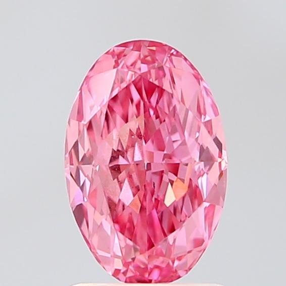 1.52 Ct. Fancy Pink Oval Lab Grown Diamond