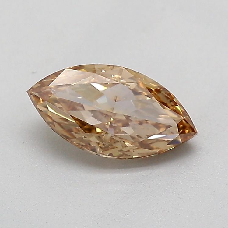 0.55 Ct. Fancy Light  Brown Marquise Lab Grown Diamond