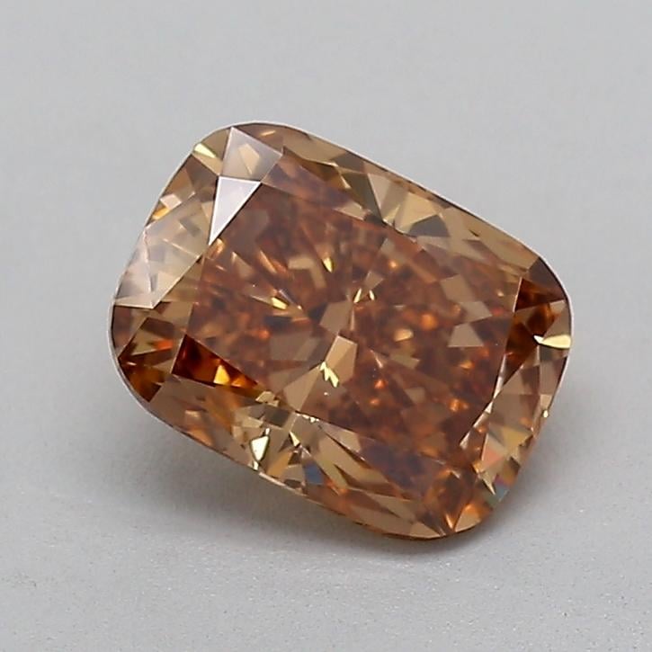 1.46 Ct. Fancy  Brown Cushion Lab Grown Diamond