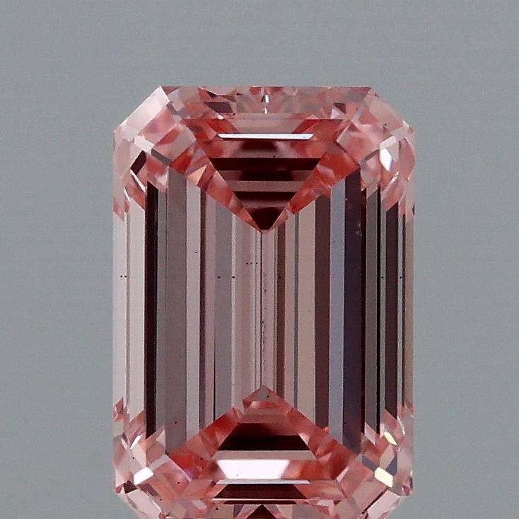 1.04 Ct. Fancy Intense Pink Emerald Lab Grown Diamond