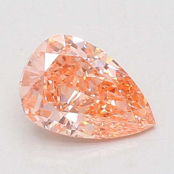 1.08 Ct. Fancy Vivid Pink Pear Lab Grown Diamond