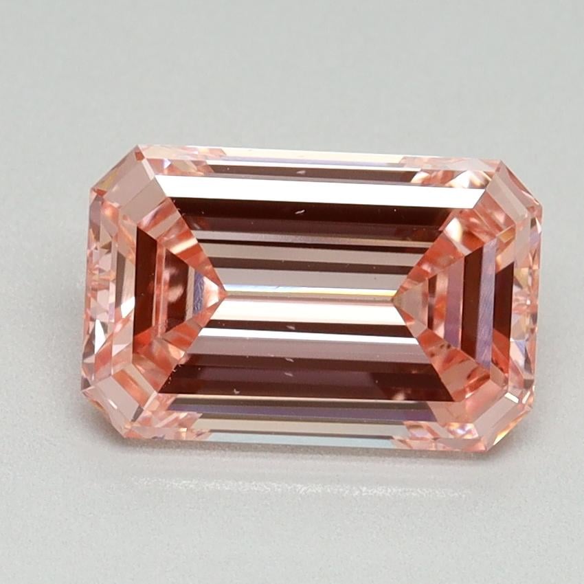 2.01 Ct. Fancy Vivid Pink Emerald Lab Grown Diamond