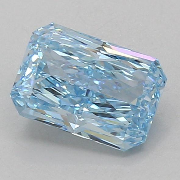 1.60 Ct. Fancy Vivid Blue Radiant Lab Grown Diamond