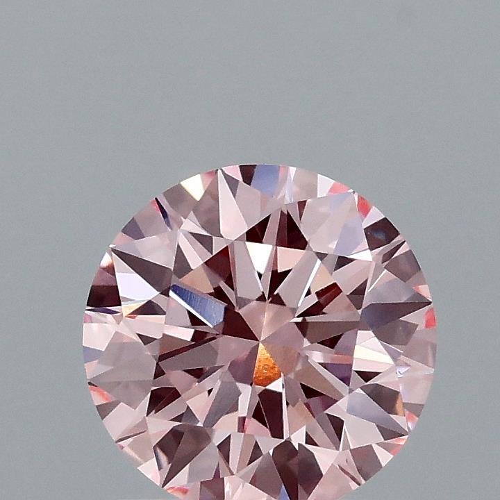 1.25 Ct. Fancy Intense Pink Round Lab Grown Diamond