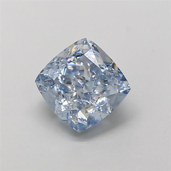 1.25 Ct. Fancy Intense Blue Cushion Lab Grown Diamond