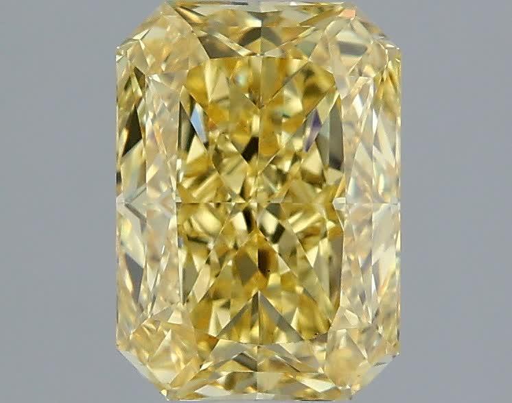 2.06 Ct. Fancy Intense Yellow Radiant Lab Grown Diamond