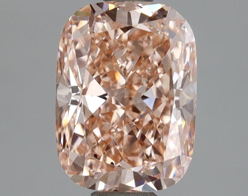 1.51 Ct. Fancy Intense Pink Cushion Lab Grown Diamond