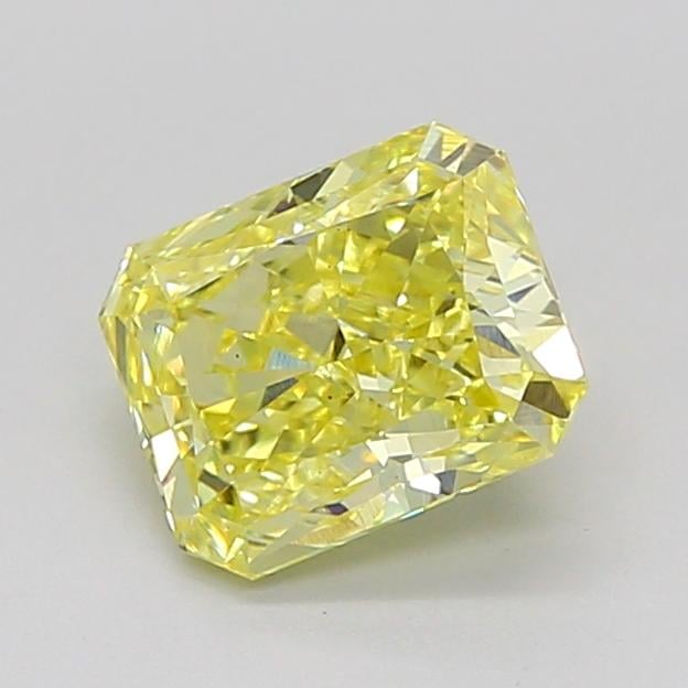 1.25 Ct. Fancy Intense Yellow Radiant Lab Grown Diamond