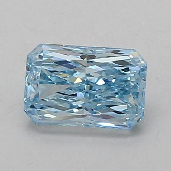 0.94 Ct. Fancy Vivid Blue Radiant Lab Grown Diamond