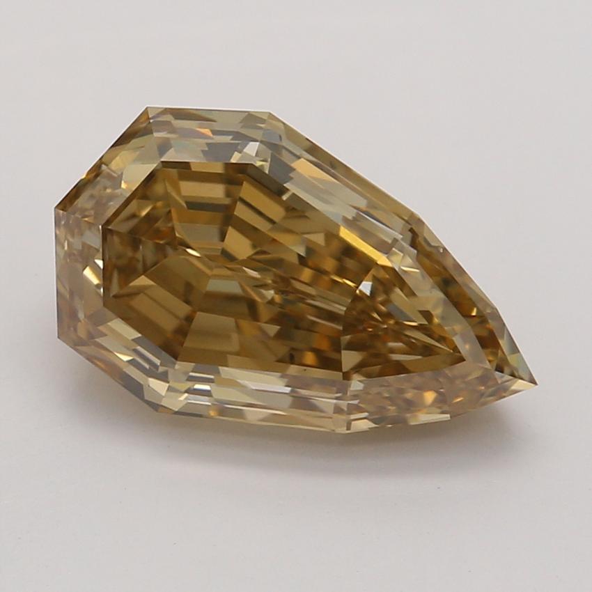 1.54 Ct. Fancy Brown-Yellow Pear Diamond