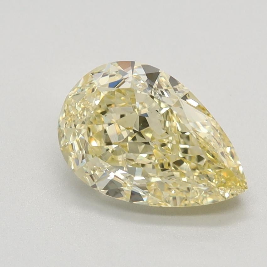 1.41 Ct. Fancy Intense Yellow Pear Lab Grown Diamond