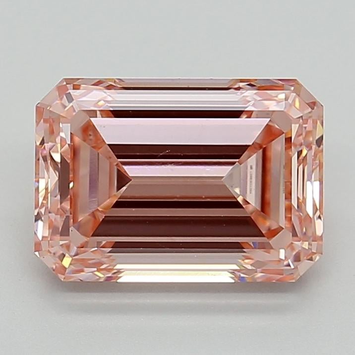 4.00 Ct. Fancy Intense  Pink Emerald Lab Grown Diamond