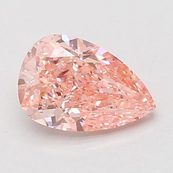 1.01 Ct. Fancy Vivid Pink Pear Lab Grown Diamond