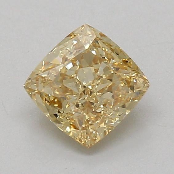 1.11 Ct. Fancy Intense Yellow Cushion Lab Grown Diamond
