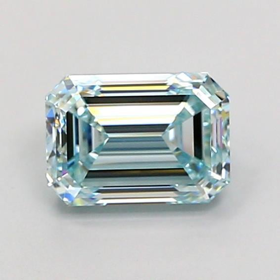 1.27 Ct. Fancy  Green Emerald Lab Grown Diamond