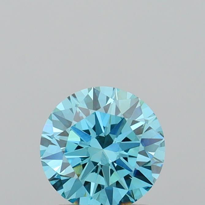 1.09 Ct. Fancy Vivid  Blue Round Lab Grown Diamond