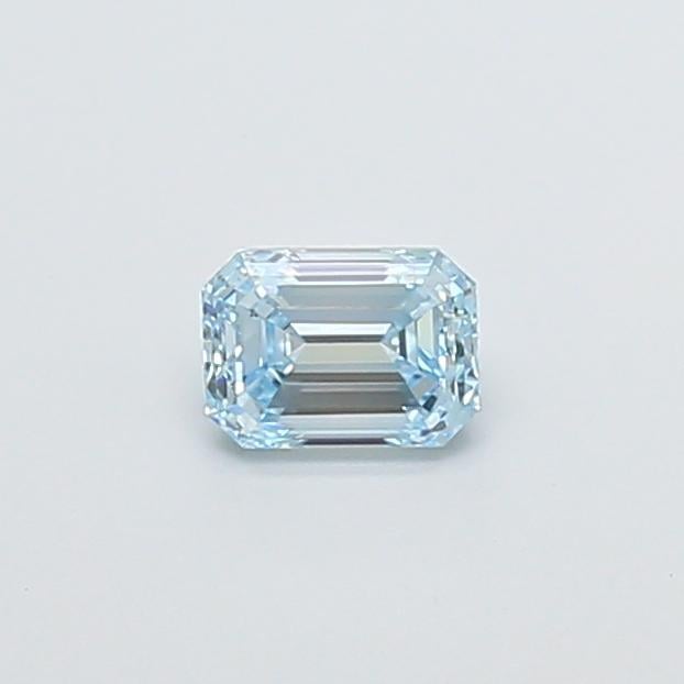 0.62 Ct. Fancy Intense Blue Emerald Lab Grown Diamond