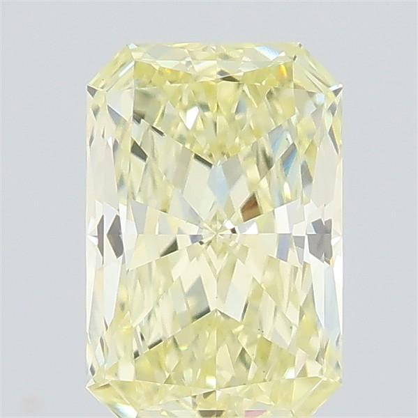 0.60 Ct. Fancy Light Yellow Radiant Lab Grown Diamond