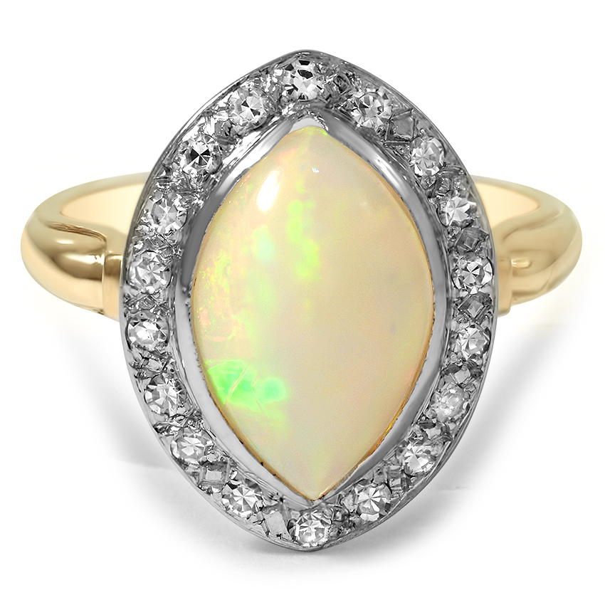 Retro Opal Vintage Ring