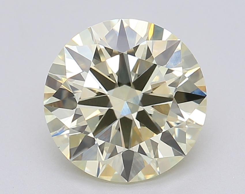 1.96 Ct. Fancy Light Yellow Round Lab Grown Diamond