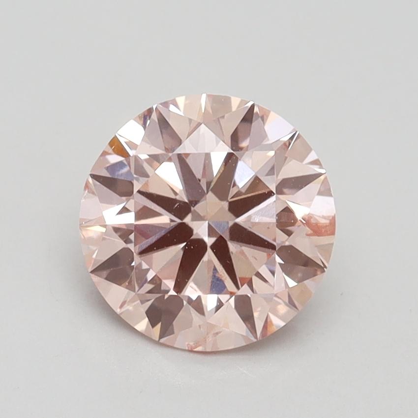 1.51 Ct. Fancy Intense Pink Round Lab Grown Diamond