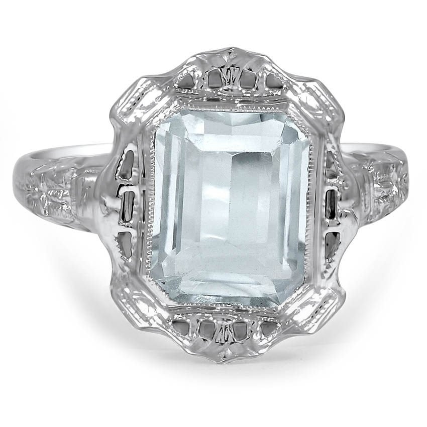 Edwardian Aquamarine Vintage Ring