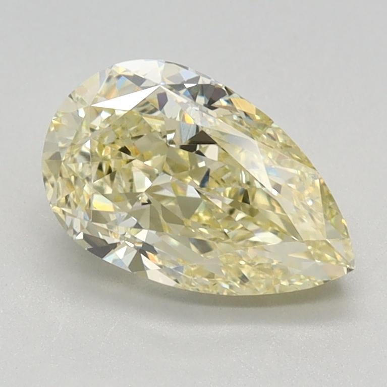 1.26 Ct. Fancy Yellow Pear Lab Grown Diamond