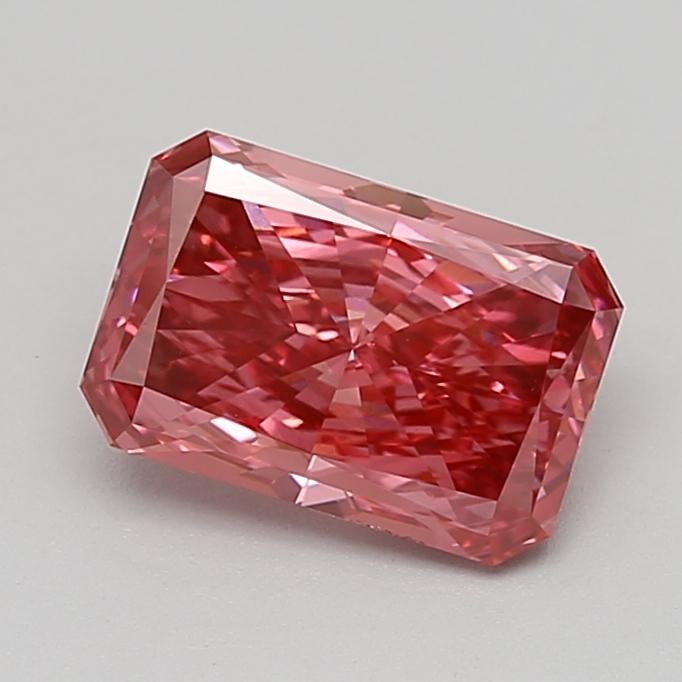 2.01 Ct. Fancy Vivid  Pink Radiant Lab Grown Diamond