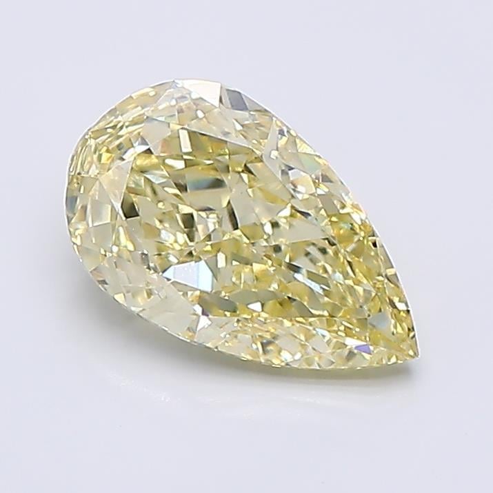 1.54 Ct. Fancy Yellow Pear Lab Grown Diamond