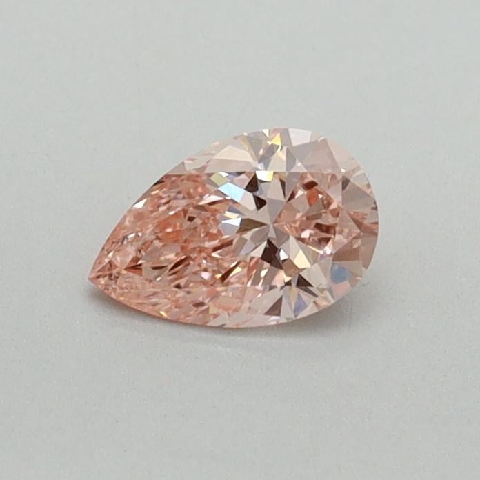 0.30 Ct. Fancy Intense Pink Pear Lab Grown Diamond